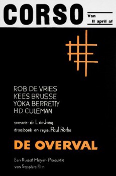 poster De overval
        &nbsp;&nbsp;(1962)
        