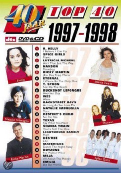 poster 40 Jaar Top 40/1997-1998